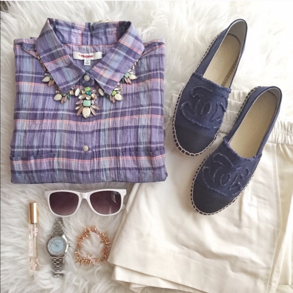 Chanel Denim Espadrilles - Picture 5 of 5